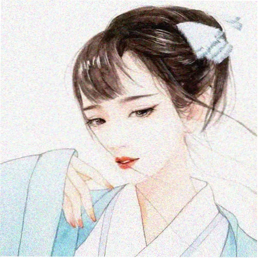 读者头像：湖蓝像素方块